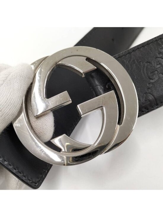 Gucci Belt Interlocking Leather main image 6